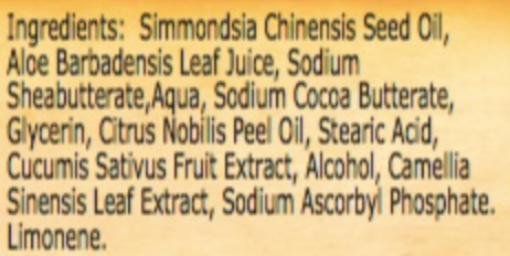Mandarin Soap Bar