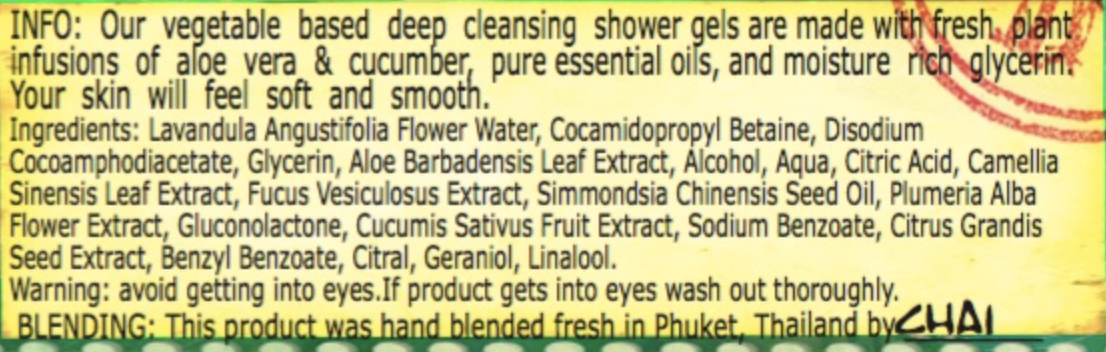 Frangipani Shower Gel