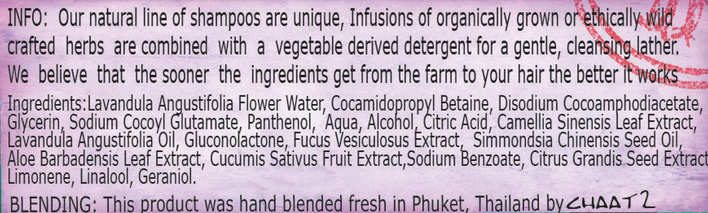 Lavender Shampoo