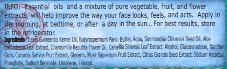 Blue Chamomile Face Cream
