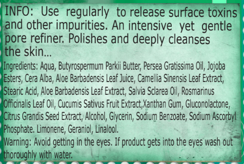 Green Tea Face Scrub