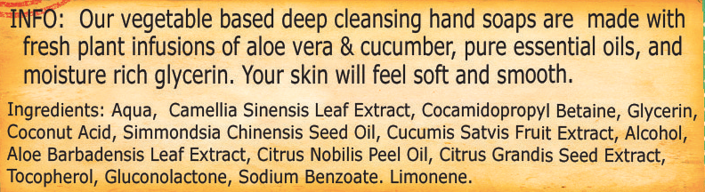 Mandarin Liquid Hand Soap