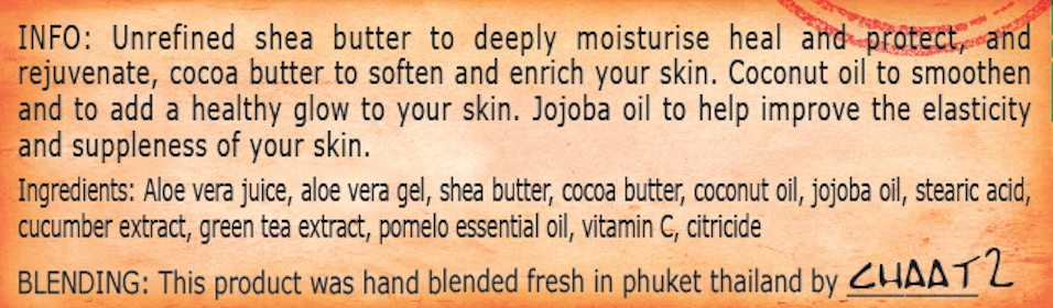 Pomelo Hand Cream