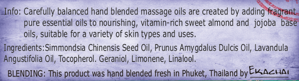 Lavender Face Massage Oil