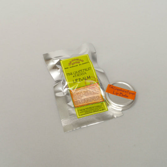 Pink Grapefruit and Papaya Lip Balm