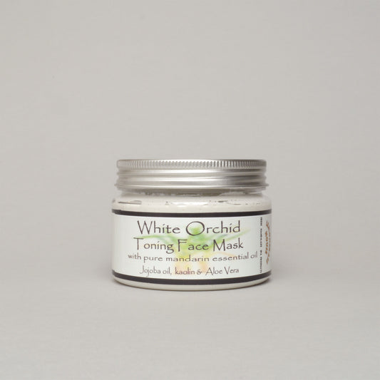 White Orchid Face Mask