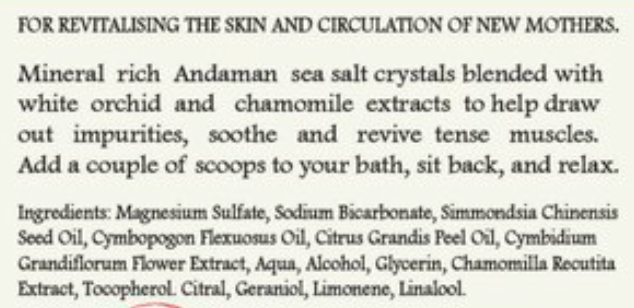 Stimulating Bath Salts