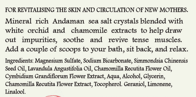 Relaxing Bath Salts