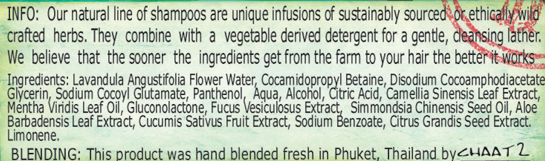 Wild Mint Shampoo