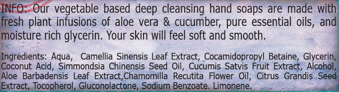Blue Chamomile Liquid Hand Soap