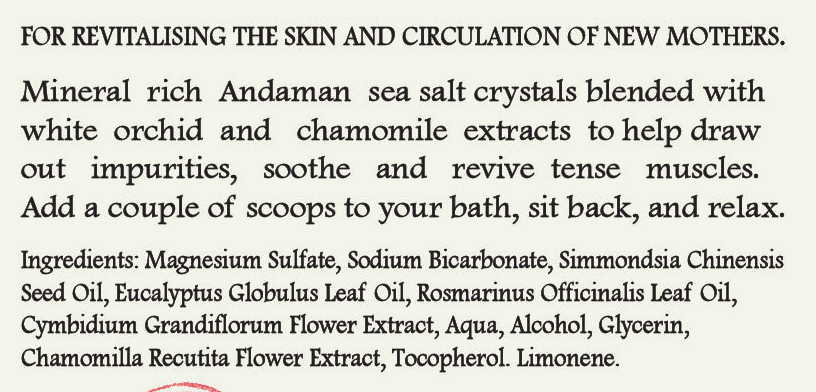 Revitalising Bath Salts