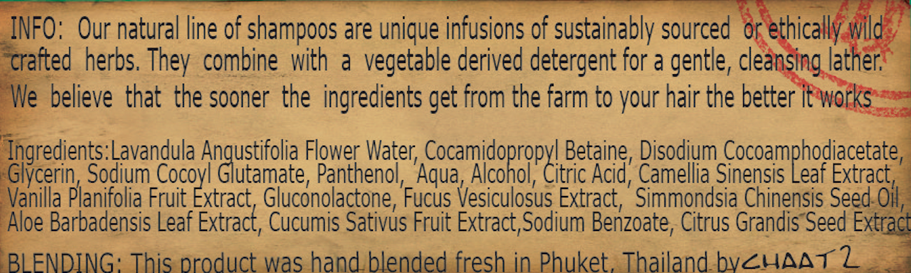 Vanilla Absolute Shampoo