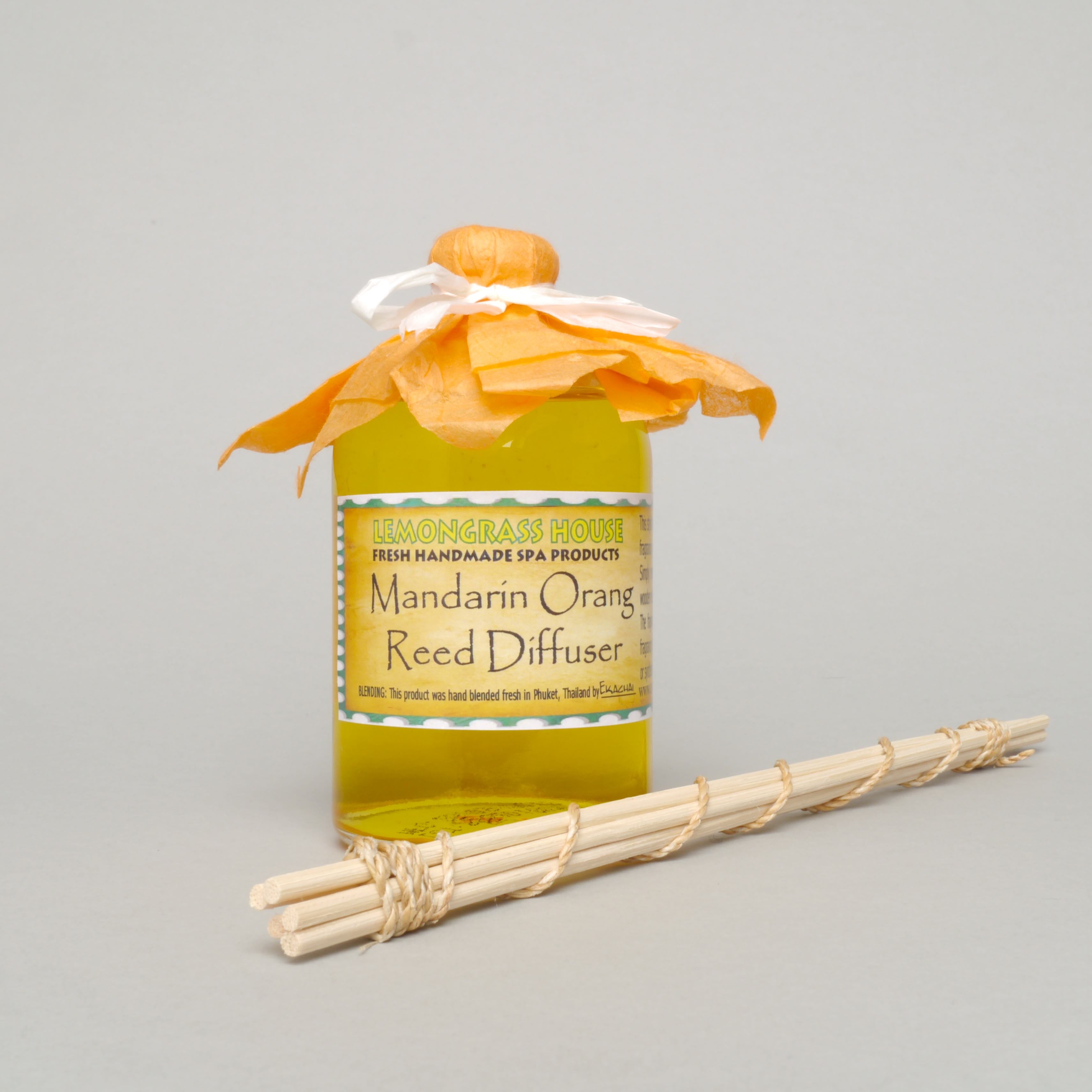 Mandarin Reed Diffuser Shop Mandarin Scented Reed Oil Diffuser – Handmade Natural Skincare UK ...