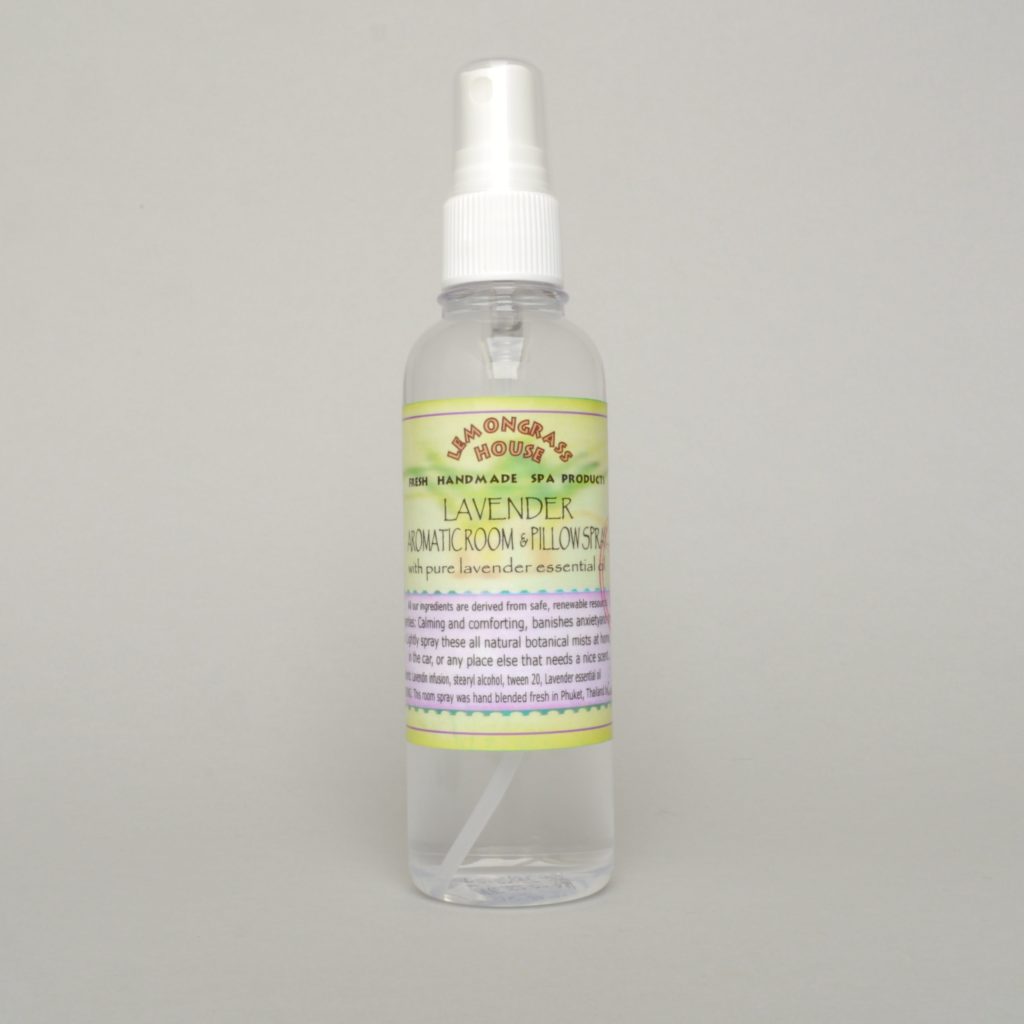 Lavender Scented Room and Pillow Spray From Lemongrass House UK