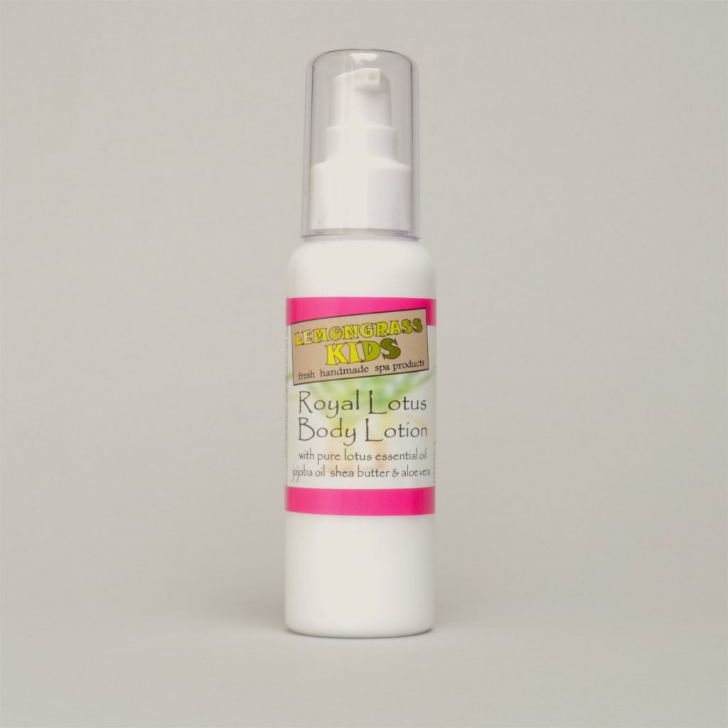 Royal Lotus Scented Kids Body Lotion From Lemongrass House UK